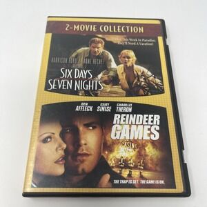 Six Days Seven Nights / Reindeer Games 2 DVD Collection Set‎ Harrison Ford
